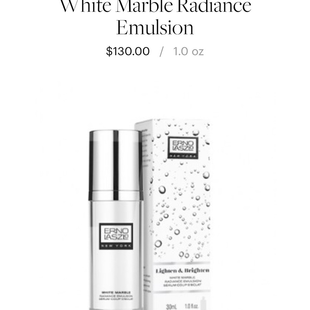 White Marble Radiance Emulsion